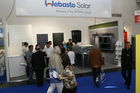 Messestand der Webasto Solar GmbH auf der Intersolar Europe