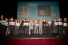 (c) fotodienst/Dan Carabas - Paris 2.11.2009 - Systaic gewinnt den BATIMAT Innovationspreis in Paris - FOTO: Preisverleihung