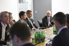 Der Vorstandschef der oberösterreichischen Greiner Holding, Axel Kühner, erläuterte bei einem Executive Round Table der Management Consultants Horváth & Partners in Wien die wesentlichen Treiber für profitables Wachstum in seiner Unternehmensgruppe.