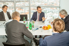 Der für IT-Strategien zuständige Leiter der Managmentberatung Horváth & Partners war am 14. März zu einem Business Frühstück in Wien. Im Anschluss erläuterte der Stuttgarter aktuelle Trends in den Chefetagen der Konzerne.
