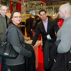 (c) fotodienst/Anna Rauchenberger - Wien, am 17.02.2012 -  QUESTER-Kunden und Lieferanten diskutierten bis spät in die Nacht über Branchenneuigkeiten und aktuelle Trends.