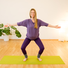  (c) fotodienst/Anna Rauchenberger - Wien, am 23.01.2013 –  Schwangeren-Yoga im Freiraum-Institut Katharina Rainer-Trawöger zeigt, wie es geht.: