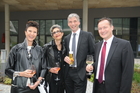  24.9.2014, Architektinnen Gisue und Mojgan Hariri, UBM-Vorstand Martin Löcker, Markus Lunacek, Abschlußfest Bauvorhaben Sternbrauerei Riedenburg, Salzburg