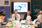  (c) fotodienst / Anna Rauchenberger - Wien, am 24.02.2016 – UBM erzielt 2015 neuen Leistungs- und Ergebnisrekord. FOTO v.l. Mag. Karl Bier, CEO UBM Development, Heribert Smole, CFO UBM Development: