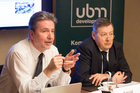  (c) fotodienst / Anna Rauchenberger - Wien, am 24.02.2016 – UBM erzielt 2015 neuen Leistungs- und Ergebnisrekord. FOTO v.l. Mag. Karl Bier, CEO UBM Development, Heribert Smole, CFO UBM Development: