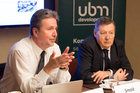  (c) fotodienst / Anna Rauchenberger - Wien, am 24.02.2016 – UBM erzielt 2015 neuen Leistungs- und Ergebnisrekord. FOTO v.l. Mag. Karl Bier, CEO UBM Development, Heribert Smole, CFO UBM Development: