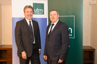  (c) fotodienst / Anna Rauchenberger - Wien, am 24.02.2016 – UBM erzielt 2015 neuen Leistungs- und Ergebnisrekord. FOTO v.l. Mag. Karl Bier, CEO UBM Development, Heribert Smole, CFO UBM Development: