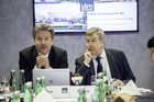 UBM Development AG präsentierte heute in Wien die Bilanz 2015. Im Bild: v.l.n.r. Mag. Karl Bier, CEO UBM Development AG und Heribert Smolé, CFO UBM Development AG.
