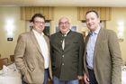 Im Bild vlnr.: DI Christian Letz (HABAU), Gerhard Hechinger (Prajo), DI Heinrich Riegler (STRABAG)