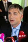 (C)fotodienst/Christian Hofer:Pressekonferenz - UBM übernimmt Westteil der Immobilienentwicklung Sternbrauerei in Salzburg, 2011-09-26; Foto: fotodienst/Chris Hofer; Bild zeigt: Martin Löcker (Mitgl. d. Vorstandes)