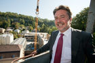 (C)fotodienst/Christian Hofer: Pressekonferenz - UBM übernimmt Westteil der Immobilienentwicklung Sternbrauerei in Salzburg, 2011-09-26; Foto: fotodienst/Chris Hofer; Bild zeigt: Karl Bier (Vorstandsvorsitzender UBM)