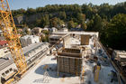 Pressekonferenz - UBM übernimmt Westteil der Immobilienentwicklung Sternbrauerei in Salzburg, 2011-09-26; Foto: fotodienst/Chris Hofer; Bild zeigt: Baustelle aus der Luftperspektive