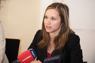 (C) fotodienst/Gudrun Krieger - Wien 16.09.2009 - Pressekonferenz, Foto: Julia Mayer (Peer-Mediatorin,GRG Parhamerplatz)