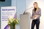 (C)fotodienst/Anna Rauchenberger Wien, 19.01.2011 - Sarkopenie ist ein durch Alter, Krankheit und/oder inadäquate Lebensgewohnheiten verursachtes Syndrom, das im Abbau von Muskelmasse und kritisch abgesenkter Muskelkraft und/oder Muskelfunktionalität besteht. Zu diesem Thema diskutierten Experten bei einer Fortbildungsveranstaltung für Mediziner im MUMOK. FOTO: Dr.in.med. Eva-Maria Strasser, Arbeitsgemeinschaft für klinische Ernährung (AKE), Sozialmedizinisches Zentrum Süd, Kaiser-Franz-Josef-Spital