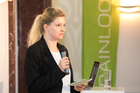 (c) Fotodienst / Anna Rauchenberger, 26.04.2018 - Brainloop SIMPLURITY: Methoden und Strategien am Vorabend der Digitalisierung. Im Bild: HETA Resolution AG Data Managerin Kerstin Pirker.