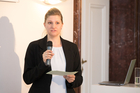 (c) Fotodienst / Anna Rauchenberger, 26.04.2018 - Brainloop SIMPLURITY: Methoden und Strategien am Vorabend der Digitalisierung. Im Bild: HETA Resolution AG Data Managerin Kerstin Pirker.