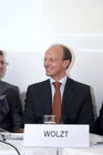 (C) fotodienst/Gudrun Krieger - Wien 29.05.2008 - Pressekonferenz - Histaminintoleranz - Wissenschaftlichen Gesellschaft zur Forschung und Weiterbildung im Bereich nahrungsmittelbedingter Intoleranzen -(NutriDis):l Ao. Univ.-Prof. Dr. Michael Wolzt (Facharzt für Innere Medizin, Buchautor)