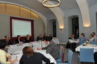(c) fotodienst/burtscher, Wien am 24. Juni 2009. Auf einer Pressekonferenz im Hotel Das Triest wird der Österreichische Fit For Work- Report präsentiert und die Rheuma Job Coach Initiative vorgestellt. Ergebnis des publizierten Reports ist, dass muskuloskeletale Erkrankungen wie Arthritis, Rückenschmerzen und Schädigungen von Sehnen und Gelenken die mit Abstand häufigste Ursache für Invaliditäts- und Berufsunfähigenpensionen in Österreich sind.