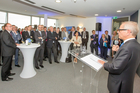 Die Management Consultants Horváth & Partners feierten am 3. Juni 2014 mit zahlreichen Gästen aus der heimischen Wirtschaft ihr 20jähriges Bestehen in Österreich. Im Bild: Horváth-Vorstand Prof. Christof Schimank bei der Begrüßung.