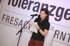 Fotodienst-Album Nr. 2: Nur Gewinner gab es beim Young Poetry Slam im Rahmen der Europäischen Toleranzgespräche in Fresach. PEN-Ciub Austria Präsident Helmuth A. Niederle lobte die hohe Qualität der einzelnen Performances und versprach deren Publikation im PEN-Buch zu den Toleranzgesprächen.