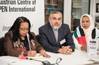 Im Rahmen eines gemeinsamen Literaturprojekts mit dem Österreichischen PEN-Club und der Universität Wien haben sich zwölf arabischen Autorinnen mit dem Buch 