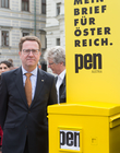 Der Österreischische PEN-Club und die Post AG haben am Donnerstag in Wien eine 
