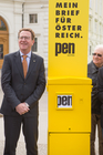 Der Österreischische PEN-Club und die Post AG haben am Donnerstag in Wien eine 