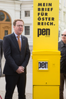 Der Österreischische PEN-Club und die Post AG haben am Donnerstag in Wien eine 