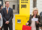 Der Österreischische PEN-Club und die Post AG haben am Donnerstag in Wien eine 