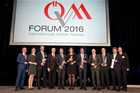 V.l.n.r.: Gunter Riedlsperger (Fachverband), Claudia Vodenik (wissma Maktforschung), Günther Weiß (HDI), Alexander Punzl (ÖVM), Andreas Stettner (Merkur), Claudia Schlosser (Allianz), Werner Panhauser (Helvetia), Arno Schuchter (Generali), Wenzel Staub (Muki), Philip Steiner (Nürnberger), Alexander Meixner (ÖVM)
