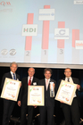 V.l.n.r.: Michael Miskarik (HDI), Alexander Punzl (ÖVM), Philip Steiner (Nürnberger), Gerfried Karner (Continentale)
