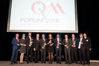 V.l.n.r.: Gunter Riedlsperger (Fachverband), Claudia Vodenik (wissma Maktforschung), Günther Weiß (HDI), Alexander Punzl (ÖVM), Christian Kladiva (Merkur), Claudia Schlosser (Allianz), Werner Panhauser (Helvetia), Arno Schuchter (Generali), Wenzel Staub (Muki), Philip Steiner (Nürnberger), Alexander Meixner (ÖVM)
