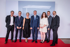 Der international tätige Industrieofenbauer Aichelin lud Ende Mai zum 150. Firmenjubiläum ins Stuttgarter Porschemuseum. Kunden, Partner und Mitarbeiter aus der ganzen Welt gratulierten. Im Bild: Heiko Heuschele, Kommunikationschef Wolfgang Brosche, Sladjana Jokesz, Aichelin-Ceo Peter Schobesberger, Alexander Gruneisen, Marketingchef Harald Berger.