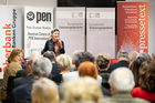 (c) www.fotodienst.at / Anna Rauchenberger – Wien, 13.02.2020 - Programmvorstellung Europäische Toleranzgespräche 2020 in der Oberbank. Im Bild: Evolutionsbiologin Dr. Elisabeth Oberzaucher.