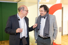 (c) www.fotodienst.at / Anna Rauchenberger – Wien, 13.02.2020 - Programmvorstellung Europäische Toleranzgespräche 2020 in der Oberbank. Im Bild: Wolfgang Müller-Funk und Alexander Peer.