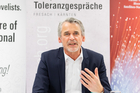 (c) www.fotodienst.at / Anna Rauchenberger – Wien, 13.02.2020 - Programmvorstellung Europäische Toleranzgespräche 2020 in der Oberbank. Im Bild: Toleranzgespräche-Organisator Dr. Wilfried Seywald