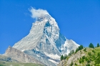 Das Monte-Rosa-Bergmassiv mit Matterhorn und Dufourspitze gehört zu den berühmtesten alpinen Fotomotiven. Auch diese Gletscherregion spürt den Klimawandel.