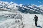Das Monte-Rosa-Bergmassiv mit Matterhorn und Dufourspitze gehört zu den berühmtesten alpinen Fotomotiven. Auch diese Gletscherregion spürt den Klimawandel.