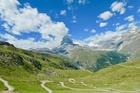 Das Monte-Rosa-Bergmassiv mit Matterhorn und Dufourspitze gehört zu den berühmtesten alpinen Fotomotiven. Auch diese Gletscherregion spürt den Klimawandel.