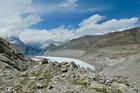 Das Monte-Rosa-Bergmassiv mit Matterhorn und Dufourspitze gehört zu den berühmtesten alpinen Fotomotiven. Auch diese Gletscherregion spürt den Klimawandel.