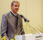 Eröffnung Landwirtschaftsschule Litzlhof.
Im Bild  LR Dr. Josef Martinz