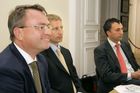 (C) fotodienst/Anna Rauchenberger - Wien 19.06.2006 - ING Real Estate schließt Ost-Immobilienfonds in Rekordzeit - Neuauflage des 'ING Property Fund Central Europe' mit Österreich-Immobilien geplant. FOTO v.l.: Dr. Martin Sabelko (Managing Director Central Europe ING Real Estate Investment Management Central Europe, s.r.o.), Jirí Lhoták (Finacial Director Central Europe ING Real Estate Investment Management Central Europe, s.r.o.), Max de Groot (Head of Acquisitions for Central Europe).