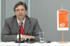 (c) Fotodienst/ Daniel K. Gebhart - Jahres-Pressekonferenz der Gebrüder Weiss GmbH - Foto: Wolfgang Niessner (MBA, Vorstandsvorsitzender).