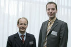 Werner Dorfmeister (Corporate Account Manager VMware, links) und DI (FH) Christoph Altrichter (Presales, support EDV)