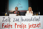 Zeit zu handeln - Faire Preise jetzt! Pressekonferenz von BM Buchinger FOTO v.li: Erwin Buchinger (Konsumentenschutzminister Österreich), Dr. Gisela Kirchler-Lidy (Pressesprecherin des Bundesministerium für Soziales und Konsumentenschutz) (C)fotodienst/Gudrun Krieger