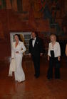 Alexandra Kauka mit Sterling Morton Hamill und Prinzessin Yvonne von Hessen -Galadinner American Friends