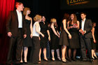 Studenten der FHTW luden zahlreiche Gäste zur Verleihung des Deutschen Preises für Wirtschaftskommunikation. Als Veranstaltungsort diente diesmal der Admiralspalast. FOTO: Das Team des Vereins zur Förderung der Wirtschaftskommunikation e.V. (Studenten der FHTW). (C)Fotodienst/Jan-Paul Kupser