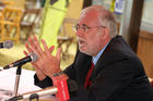 (C) Fotodienst/Anna Rauchenberger - Wien 12.07.2007 - 'Werden mineralische Rohstoffe knapp? Die wirtschaftliche Bedeutung mineralischer Rohstoffe in Österreich un d Osteuropa'. FOTO: Univ. Prof. Dr. Leopold Weber (Montanbehörde im Bundesministerium für Wirtschaft und Arbeit)