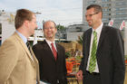 (C) Fotodienst/Anna Rauchenberger - Wien 12.07.2007 - 'Werden mineralische Rohstoffe knapp? Die wirtschaftliche Bedeutung mineralischer Rohstoffe in Österreich un d Osteuropa'. FOTO v.l.:Dr. Herwig Schneider (CEO Industriewissenschaftliches Institut), Mag. Wolfgang Koller (Industriewissenschaftliches Institut), Dr. Andreas Pfeiler (Forum mineralische Rohstoffe)