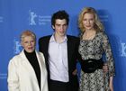 Berlinale 2007, Wettbewerb/Competition-Notes on a Skandalv.l.n.r.: Judi Dench, Andrew Simpson, Cate Blanchet
